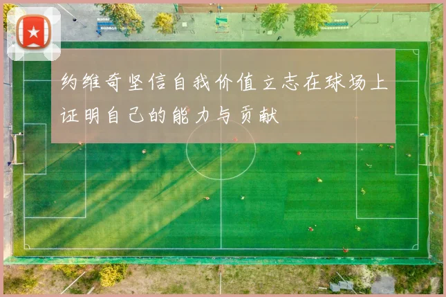 约维奇坚信自我价值立志在球场上证明自己的能力与贡献